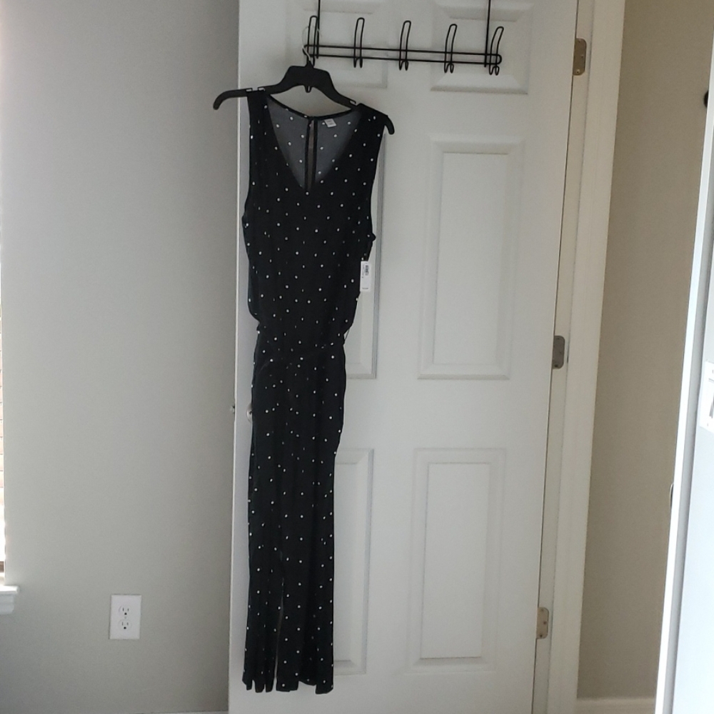 Black and White polka dot jumper